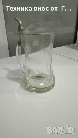 Немска бирена чаша халба #3, снимка 2 - Чаши - 38980269