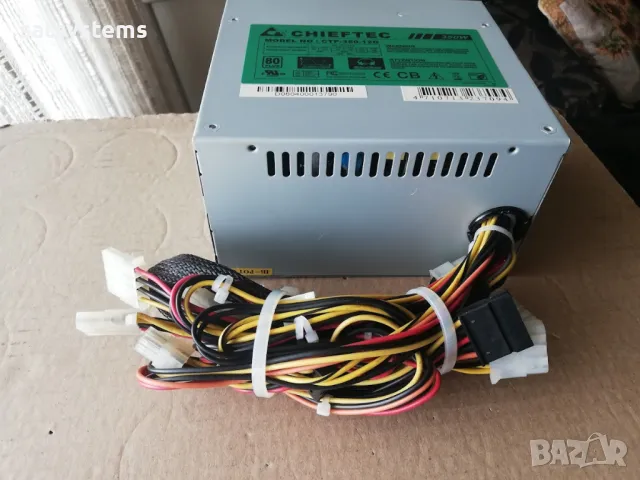 Компютърно захранване 350W Chieftec CTP-350-12G 120mm FAN, снимка 7 - Захранвания и кутии - 48043144