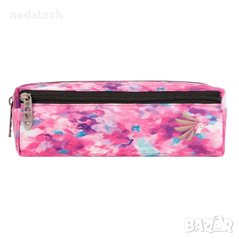 Ученически несесер 15NF36, Розов, 20x6x6 см.