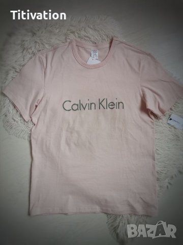 Домашна тениска Calvin klein , снимка 2 - Тениски - 36746632