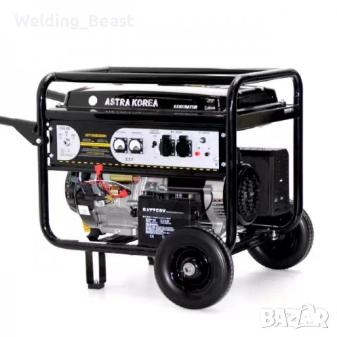 Генератор за ток ASTRA KOREA 5.5 KW модел ASTK5500 с електрически стартер, снимка 1