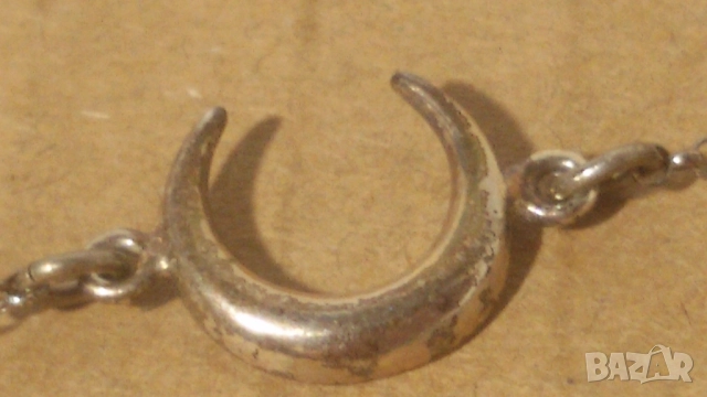 Гривна MySilver луна сребро 925, снимка 8 - Гривни - 51509415