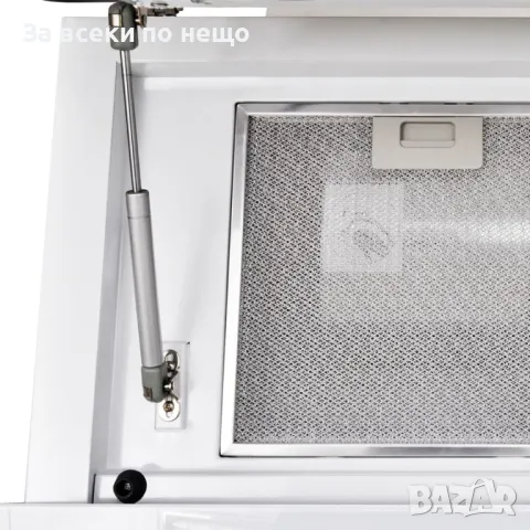 Абсорбатор, закалено стъкло, бял, 600 мм, снимка 6 - Абсорбатори - 48484043