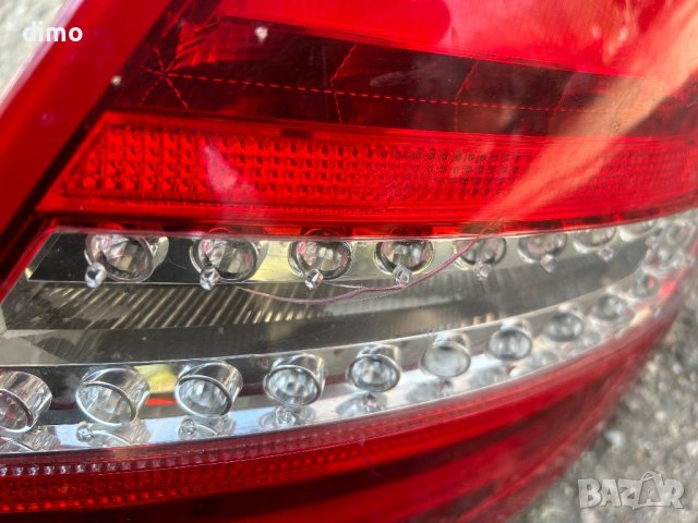 Десен стоп LED за Mercedes C класа W204 Facelift диоден седан фейс, снимка 3 - Части - 40288959