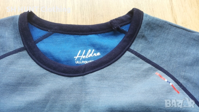Heldre Thermo Underwear Outside 100% Merino Wool Inside 100% Polyester размер M термо блуза - 1559, снимка 4 - Екипировка - 52586546