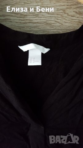 Макси черна риза - туника 2ХЛ XXL х енд м, снимка 4 - Ризи - 35467386