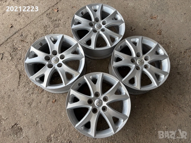 4 броя алуминиеви джанти за Toyota Corolla,Corolla Verso,Verso,Auris 16, снимка 4 - Гуми и джанти - 54244287