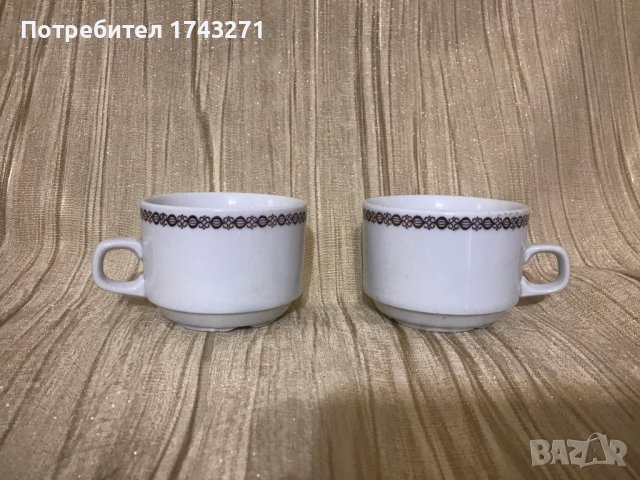 Порцеланови чаши произведени в ГДР