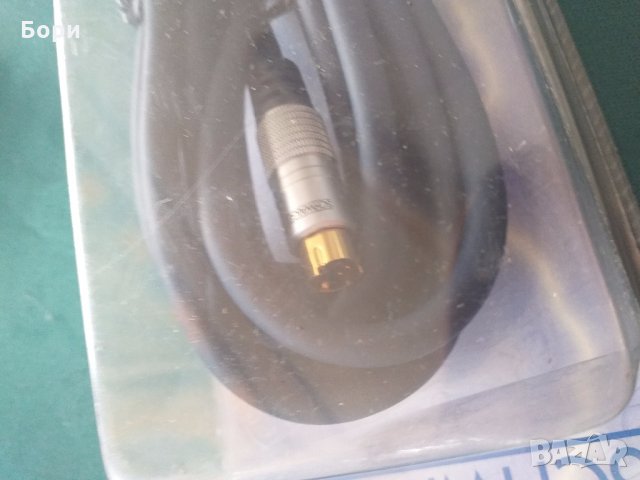 Нов немски Super VHS TV/AV КАБЕЛ 3 метра, снимка 3 - Плейъри, домашно кино, прожектори - 29802579