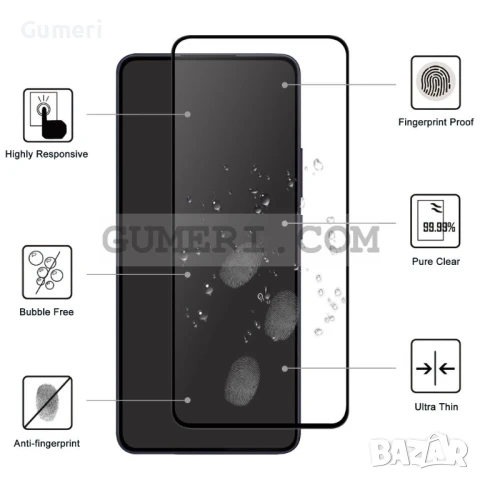Oppo Reno13 F 5G Стъклен Протектор За Целия Дисплей Full Glue, снимка 2 - Калъфи, кейсове - 50504864
