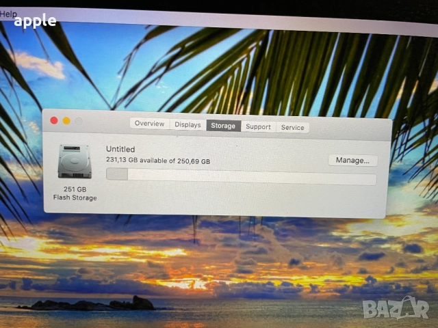 13" MacBook Pro A1708 (2017) Space Gray-8GB RAM/256GB SSD-Нова батерия , снимка 10 - Лаптопи за работа - 49149135