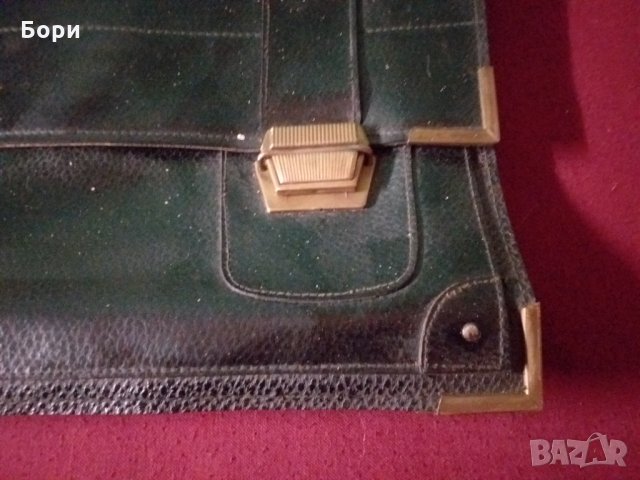 Стара кожена българска чанта, снимка 4 - Други ценни предмети - 34388650