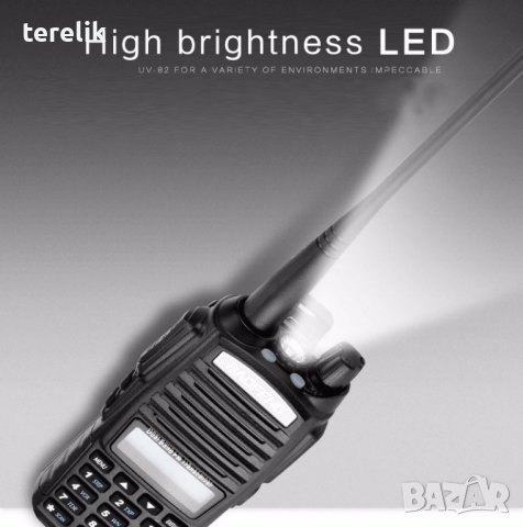 █▬█ █ ▀█▀ Нова Baofeng Uv82 8w 5000mah Професионална Двубандова РАДИОСТАНЦИЯ pmr, снимка 8 - Друга електроника - 39242707
