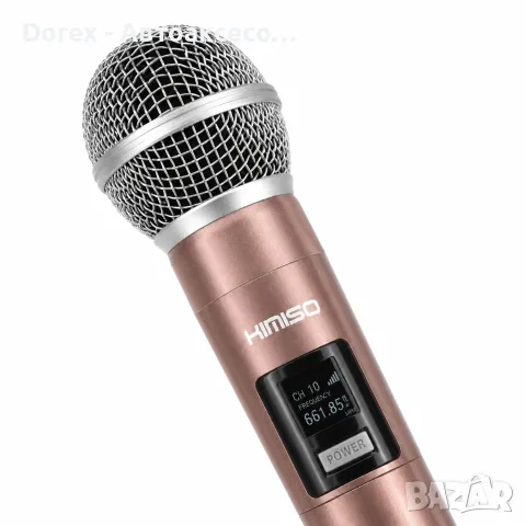 Безжични микрофони HIMISO 2 бр. KMS-901MC, снимка 2 - Микрофони - 55806614