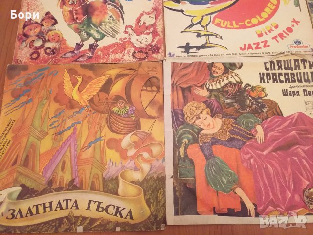 Детски грамофонни плочи с приказки, снимка 4 - Приказки за слушане - 30172678