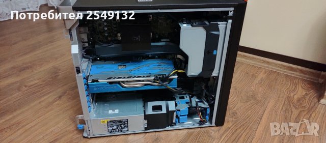 Работна станция DELL Precision T3610 E5-1620 V2 RAM-32GB 240 GB SSD RX-580 8GB SE, снимка 3 - Работни компютри - 35119582