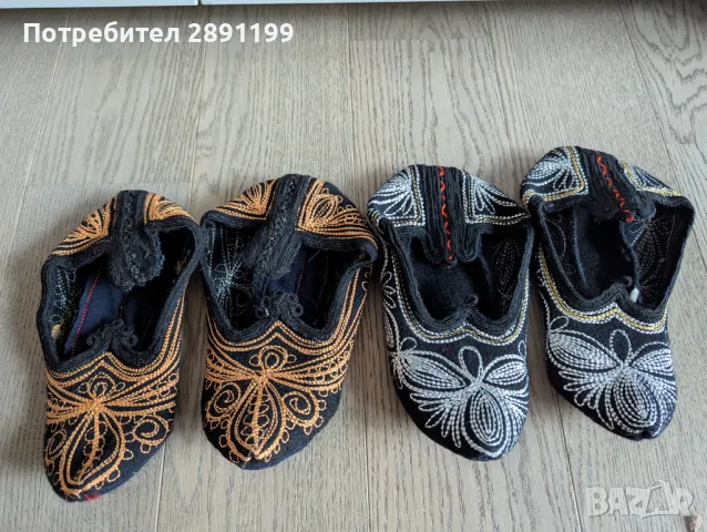 Вълнени везани терлици, снимка 3 - Други - 49516710