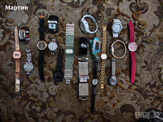 Лот часовници – 18 бр. (предимно дамски)