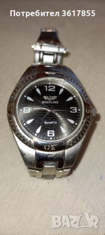  BREITLING  кварцов мъжки часовник , снимка 1 - Мъжки - 40392805