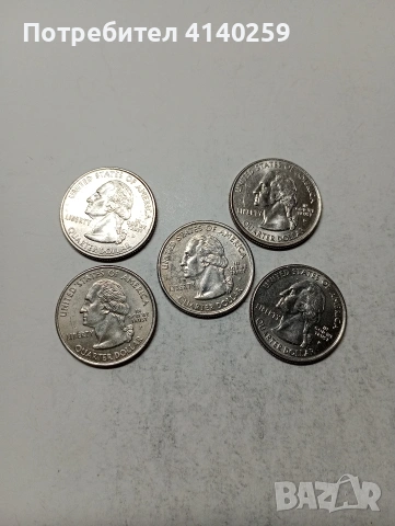 САЩ МОНЕТИ , снимка 2 - Нумизматика и бонистика - 54273885