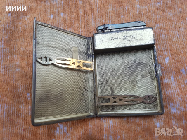 Бензинова запалка табакера COLIBRI MONOPOLY , снимка 2 - Антикварни и старинни предмети - 54294853