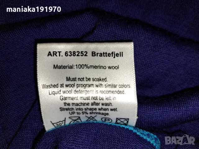 Stormberg мерино (L) мъжка термо блуза Merino Wool , снимка 5 - Спортни дрехи, екипи - 48020414