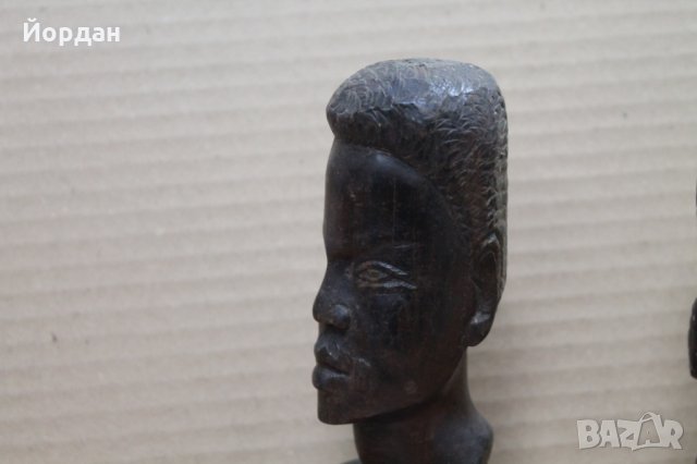 Абаносови фигури мъж и жена , снимка 2 - Антикварни и старинни предмети - 35206603