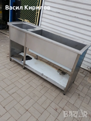 Мивка от неръждаема стомана за цехове заведения и др , снимка 4 - Други стоки за дома - 53949519