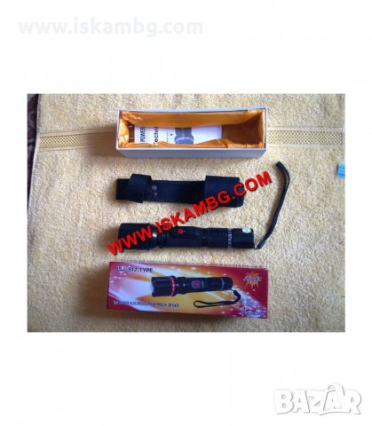 ЕЛЕКТРОШОК С МОЩЕН ЛЕД ФЕНЕР - код 912, снимка 2 - Бойно оръжие - 34088851