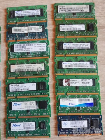 RAM DDR2 1GB 667mhz 800mhz за лаптоп, снимка 2 - RAM памет - 39170981