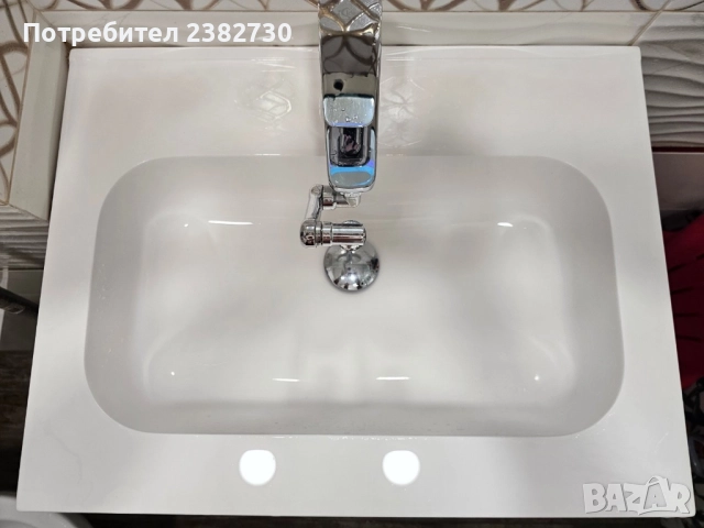 PVC шкаф с мивка и смесител за баня, снимка 8 - Мивки - 52797313