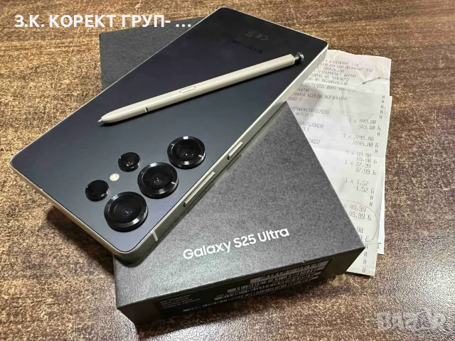 Samsung Galaxy S25 Ultra 5G 512GB / 12GB RAM – Гаранция