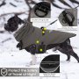 Палто за кучета XXL водоустойчиво светлоотразително, снимка 2