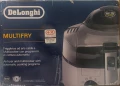 DeLonghi MULTIFRY Фритюрник с горещ въздух 2300W 1,7 кг Сребрист/черен, снимка 12