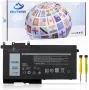 Батерия за лаптоп за Dell Latitude, тип 3DDDG, 42W, снимка 1
