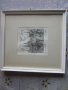 Страхотен офорт гравюра подписана , снимка 3