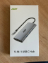 Acer USB C хъб с 4K/30Hz HDMI, 9-в-1 RJ45, 5Gbps USB-A 3.1,PD100W, VGA, снимка 9