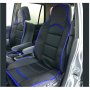 Калъфи за седалки, универсални, 2бр., сини, снимка 3