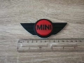 MINI Cooper емблема стар стил черно с червено , снимка 2