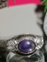 Сребърен пръстен с аметист, снимка 1