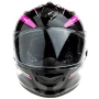 Мото Каска SCORPION EXO-491 KRIPTA Pink-Black,очила,L 59-60см, снимка 5