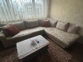 Продавам луксозен , поръчков диван с лежанка  260/195, снимка 1