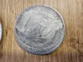 Американски долар | 1 Dollar Morgan | винтидж сувенирна колекционерска монета | посребрена |подарък, снимка 4