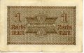 Германски Райхсмарки - Една марка 1939-40 г., снимка 2