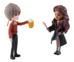 Колекционерски комплект мини фигурки Хари Потър-Magical minis - Ron Weasley & Parvati Patil, снимка 4