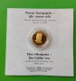 Златна монета 2 златни лева 2022 г. Паисий Хилендарски, снимка 1