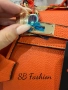 Hermes mini kelly в оранжево, снимка 4