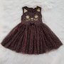 Детска тюлена рокля H&M тигров принт 3-4 години, снимка 7