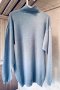 Небесносин пуловер/блуза Италия, снимка 3