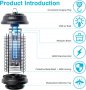 Нова Лампа за убиване на комари електрически убиец срещу насекоми, снимка 4